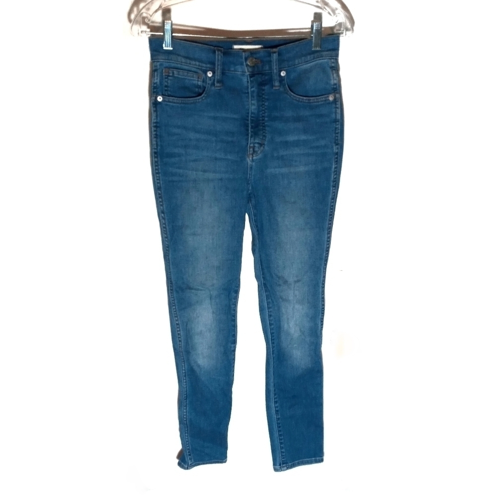 Madewell 10" High Rise Skinny Crop Jeans